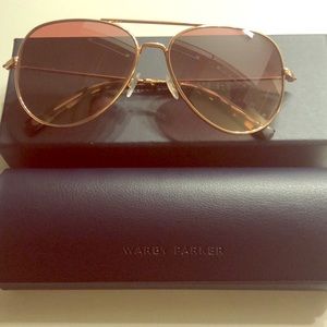 Warby Parker aviator sunglasses